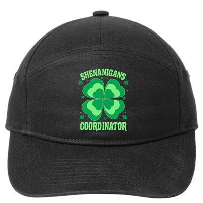 Shenanigan Coordinator Shamrock Clover 7-Panel Snapback Hat