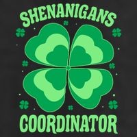Shenanigan Coordinator Shamrock Clover Beanie