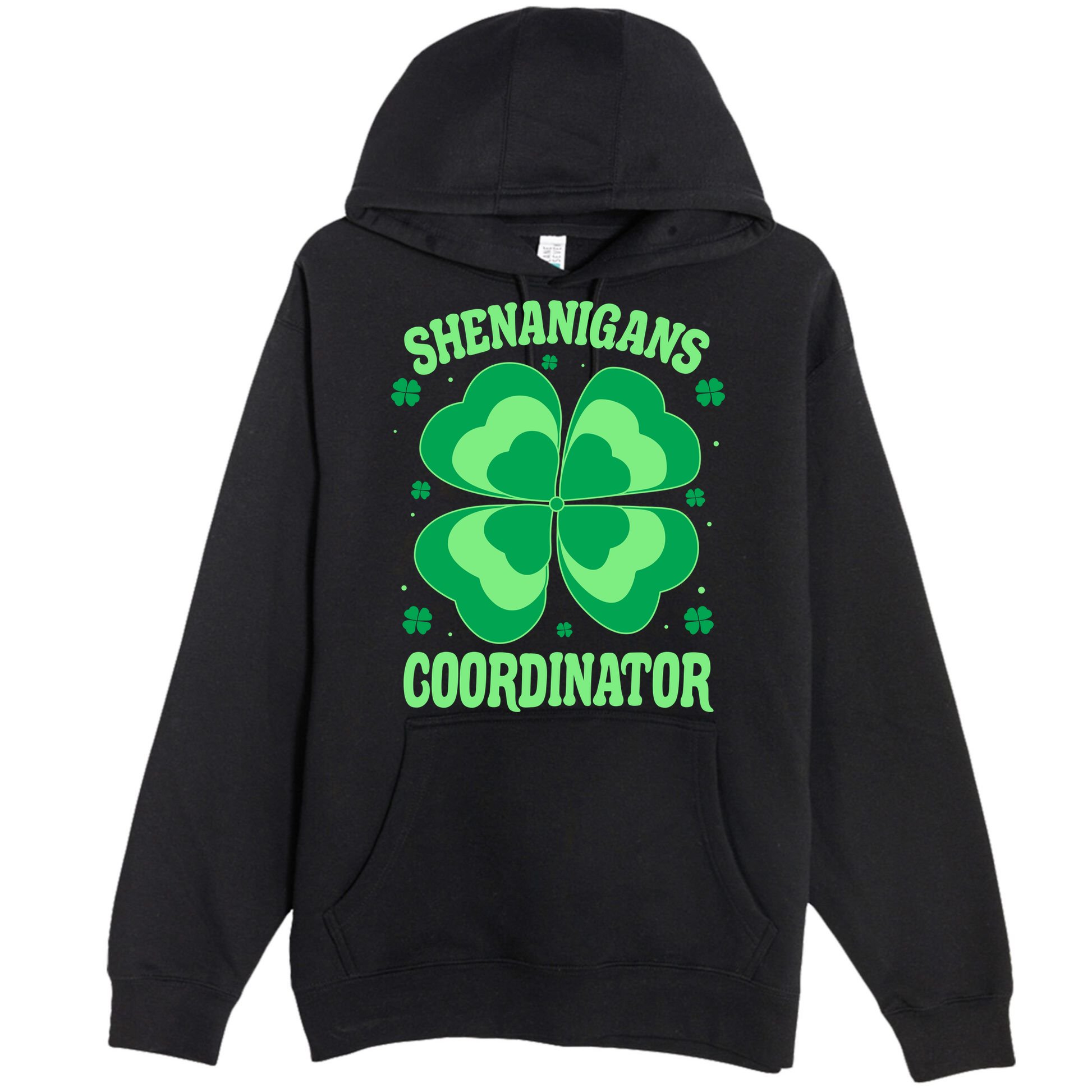 Shenanigan Coordinator Shamrock Clover Premium Pullover Hoodie