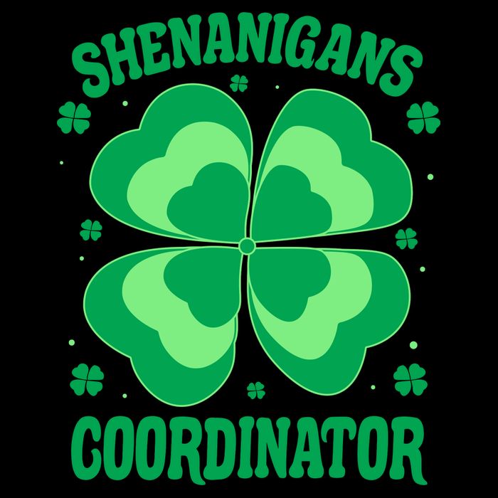 Shenanigan Coordinator Shamrock Clover 16oz Travel Tumbler