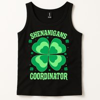 Shenanigan Coordinator Shamrock Clover Tank Top
