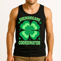 Shenanigan Coordinator Shamrock Clover Tank Top