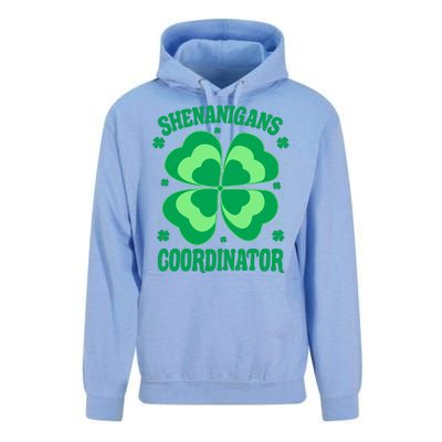 Shenanigan Coordinator Shamrock Clover Unisex Surf Hoodie