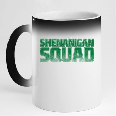 Shenanigan Squad 11oz Black Color Changing Mug