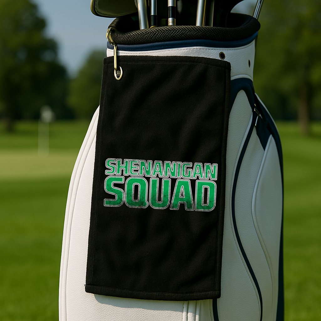 Shenanigan Squad Golf Towel