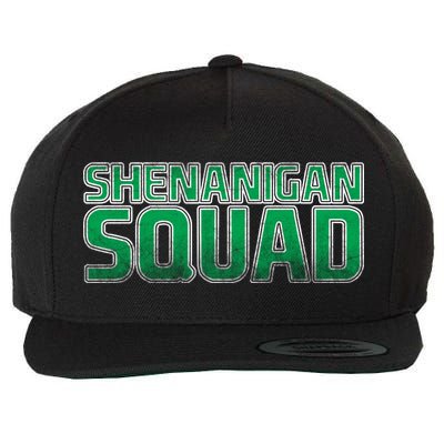 Shenanigan Squad Wool Snapback Cap