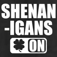 Shenanigans On Drink Mode St. Patrick's Day Clover Cool Comfort Performance Bucket Hat