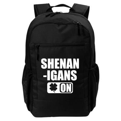 Shenanigans On Drink Mode St. Patrick's Day Clover Backpack