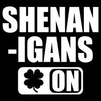Shenanigans On Drink Mode St. Patrick's Day Clover Sustainable Bucket Hat