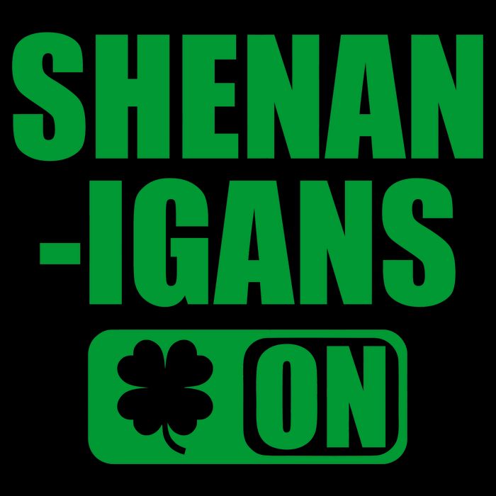 Shenanigans On Drink Mode St. Patrick's Day Clover 16oz Travel Tumbler