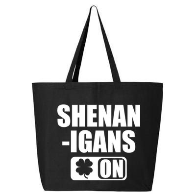Shenanigans On Drink Mode St. Patrick's Day Clover 25L Jumbo Tote