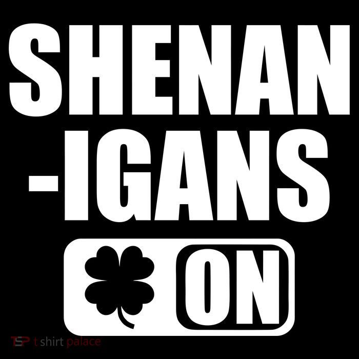 Shenanigans On Drink Mode St. Patrick's Day Clover Zip Tote Bag