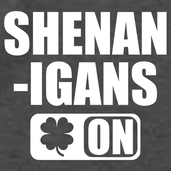Shenanigans On Drink Mode St. Patrick's Day Clover Vector Backpack