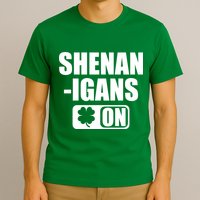 Shenanigans On Drink Mode St. Patrick's Day Clover T-Shirt