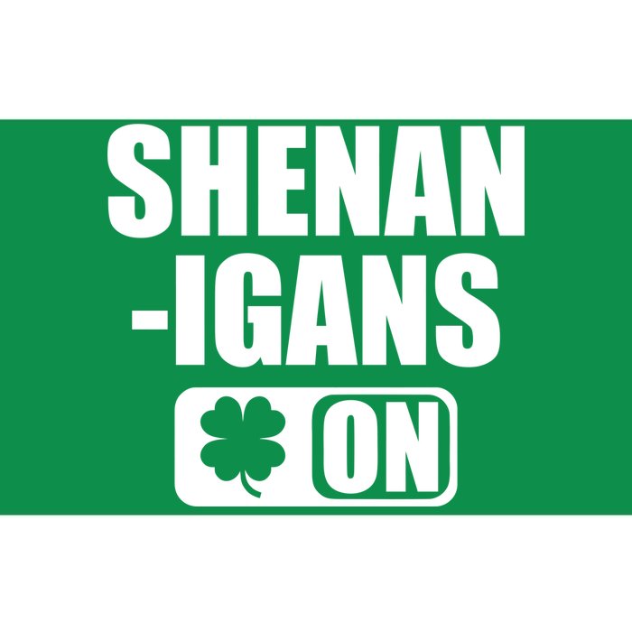 Shenanigans On Drink Mode St. Patrick's Day Clover Bumper Sticker