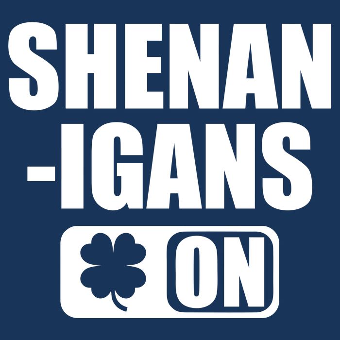 Shenanigans On Drink Mode St. Patrick's Day Clover Infant Baby Jersey Bodysuit