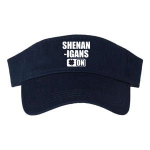 Shenanigans On Drink Mode St. Patrick's Day Clover Valucap Bio-Washed Visor