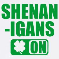 Shenanigans On Drink Mode St. Patrick's Day Clover Garment-Dyed Sweatshirt