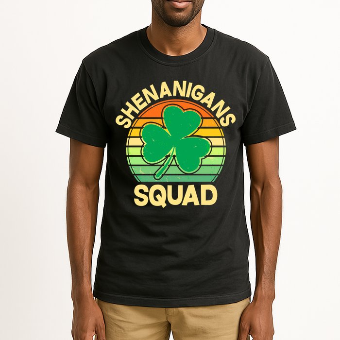 Shenanigans Squad Shamrock St Patricks Day Tall T-Shirt