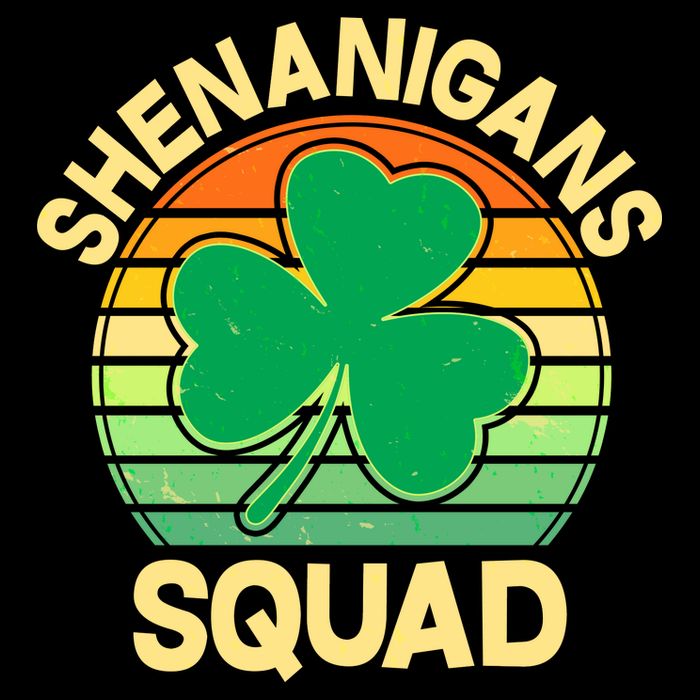 Shenanigans Squad Shamrock St Patricks Day Tall T-Shirt