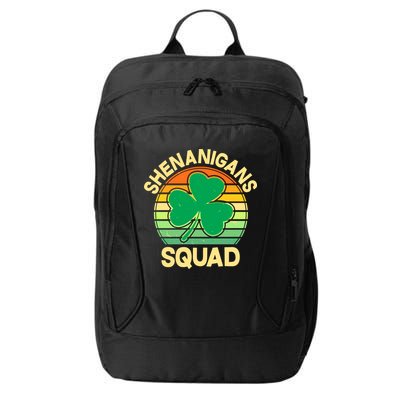Shenanigans Squad Shamrock St Patricks Day City Backpack