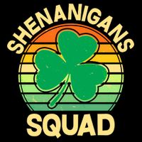 Shenanigans Squad Shamrock St Patricks Day Impact Tech Backpack