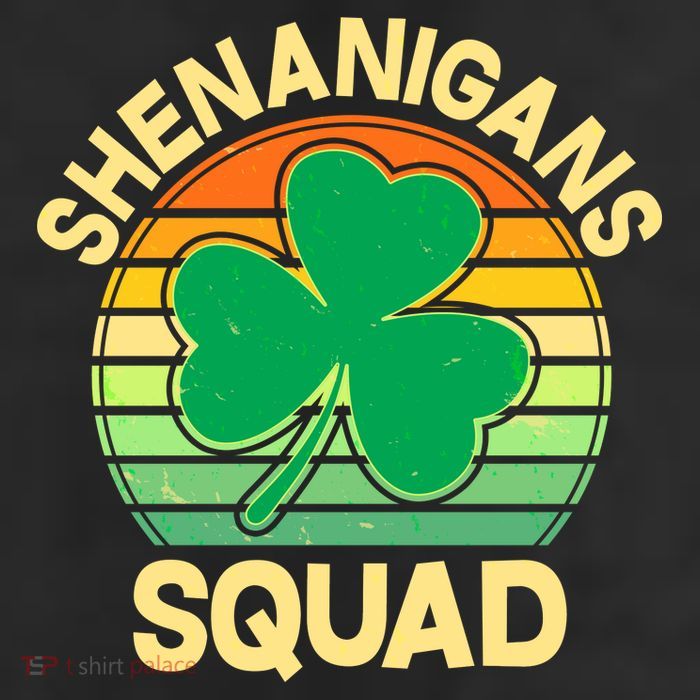 Shenanigans Squad Shamrock St Patricks Day 11oz C Handle Ceramic Mug