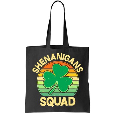 Shenanigans Squad Shamrock St Patricks Day Bag