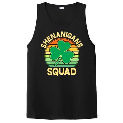 Shenanigans Squad Shamrock St Patricks Day PosiCharge Competitor Tank