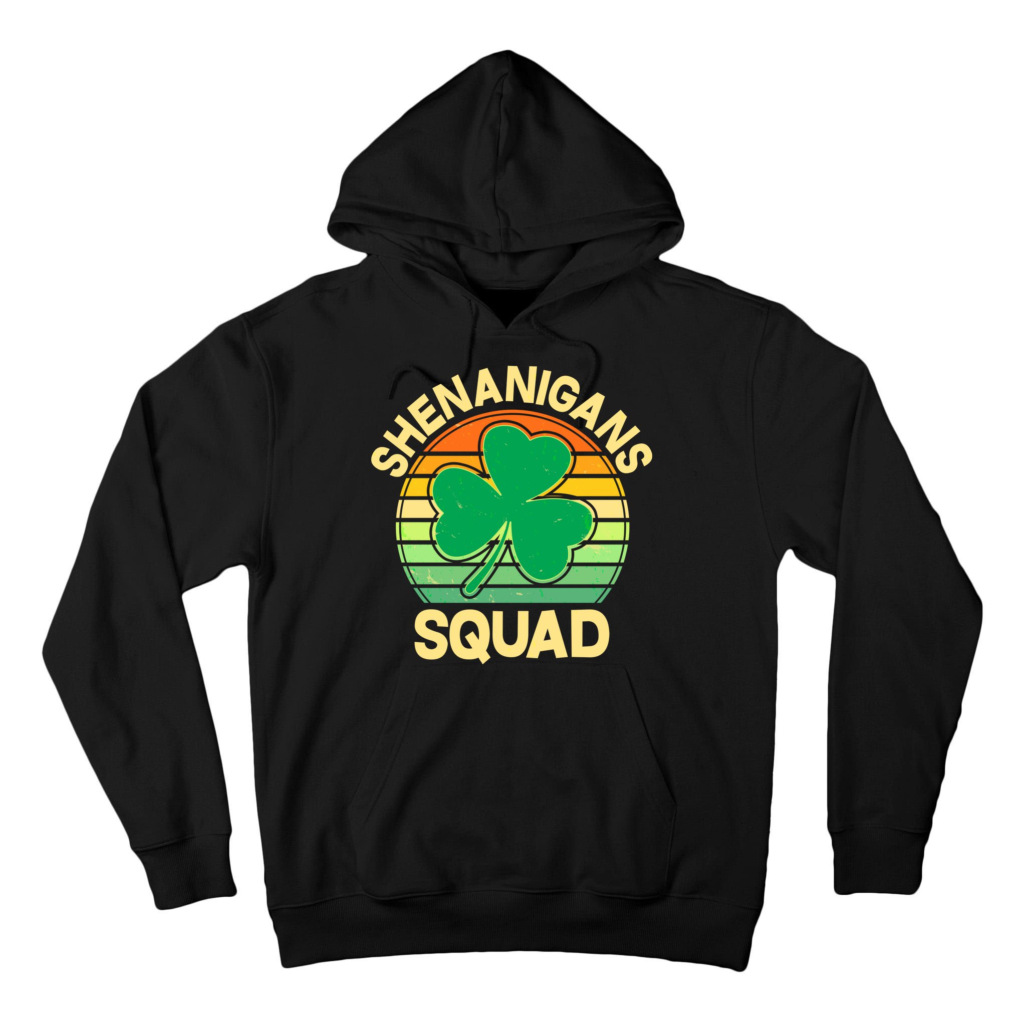 Shenanigans Squad Shamrock St Patricks Day Tall Hoodie