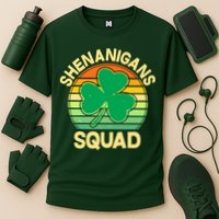 Shenanigans Squad Shamrock St Patricks Day Performance Shirt