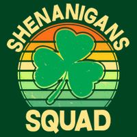 Shenanigans Squad Shamrock St Patricks Day Performance Shirt
