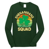 Shenanigans Squad Shamrock St Patricks Day Long Sleeve Shirt