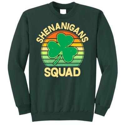 Shenanigans Squad Shamrock St Patricks Day Sweatshirt