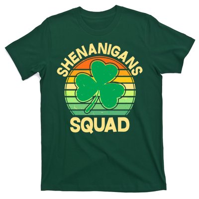 Shenanigans Squad Shamrock St Patricks Day T-Shirt