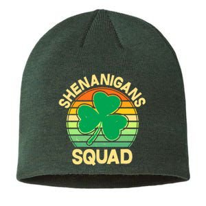 Shenanigans Squad Shamrock St Patricks Day Sustainable Beanie