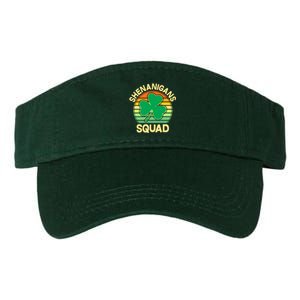 Shenanigans Squad Shamrock St Patricks Day Valucap Bio-Washed Visor