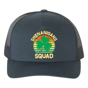 Shenanigans Squad Shamrock St Patricks Day Yupoong Adult 5-Panel Trucker Hat