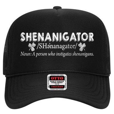 Shenanigator A Person Who Instigates Shenanigans Trucker Hat