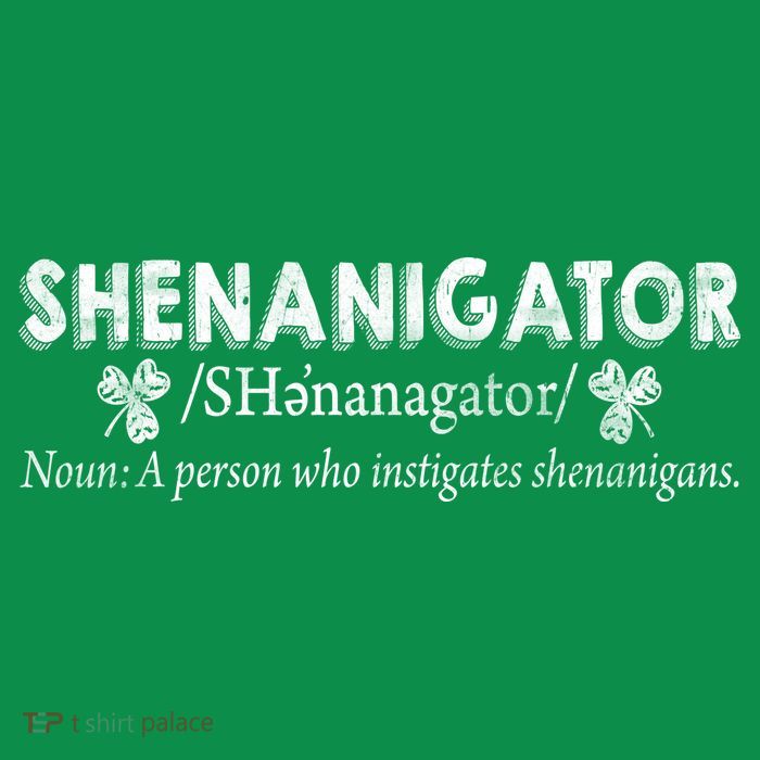 Shenanigator A Person Who Instigates Shenanigans Sweatshirt