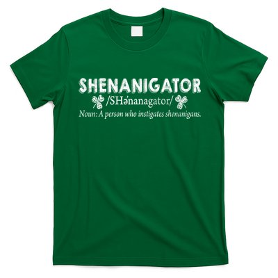Shenanigator A Person Who Instigates Shenanigans T-Shirt