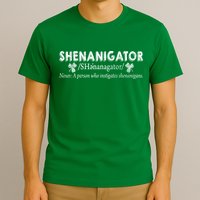 Shenanigator A Person Who Instigates Shenanigans T-Shirt