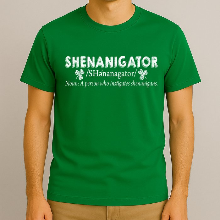 Shenanigator A Person Who Instigates Shenanigans T-Shirt