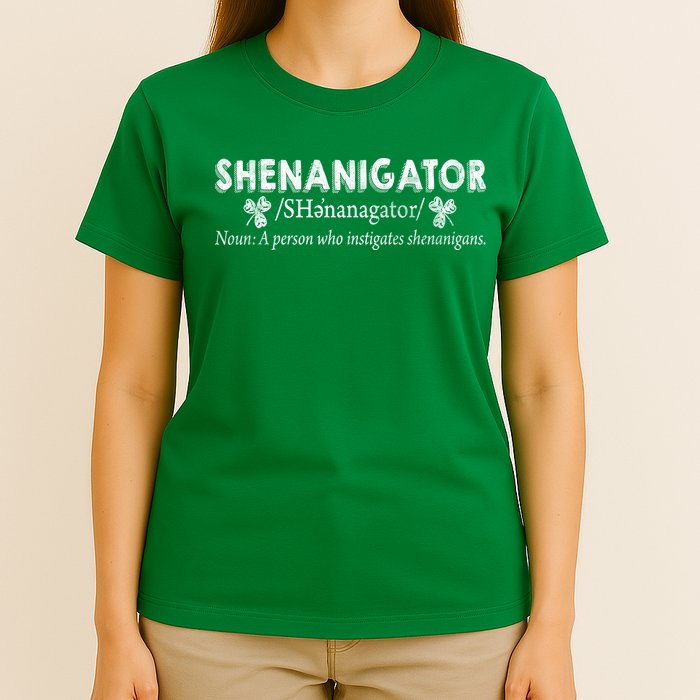 Shenanigator A Person Who Instigates Shenanigans T-Shirt