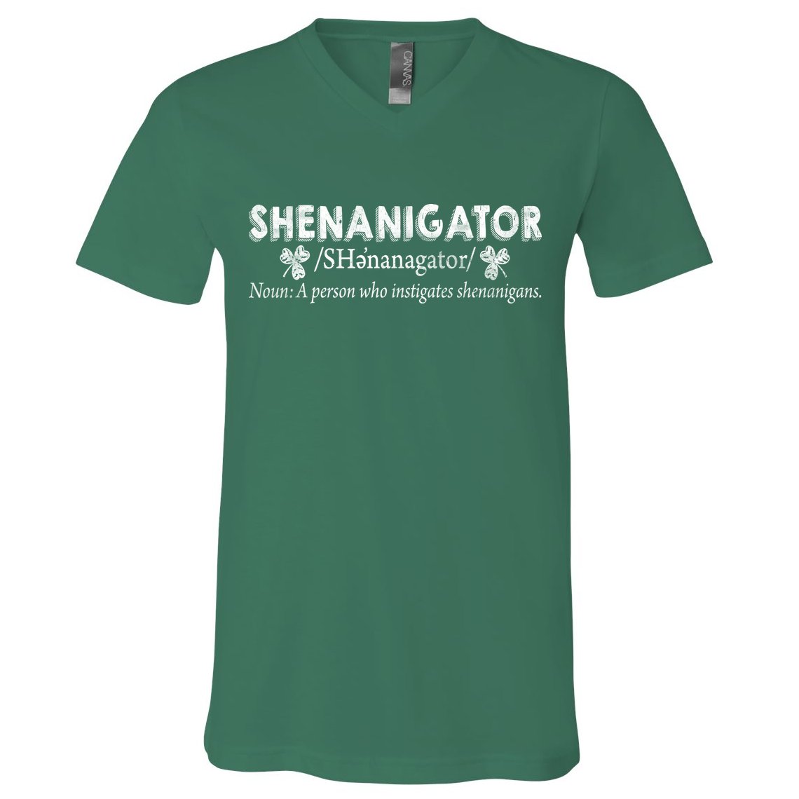 Shenanigator A Person Who Instigates Shenanigans V-Neck T-Shirt