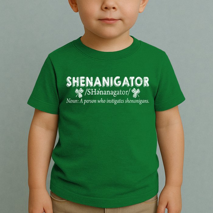 Shenanigator A Person Who Instigates Shenanigans Toddler T-Shirt