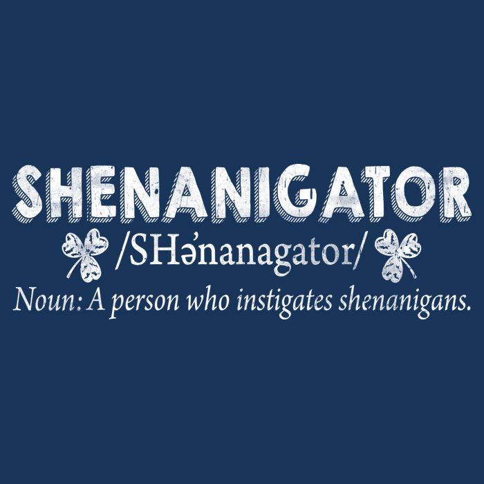 Shenanigator A Person Who Instigates Shenanigans Infant Baby Jersey Bodysuit