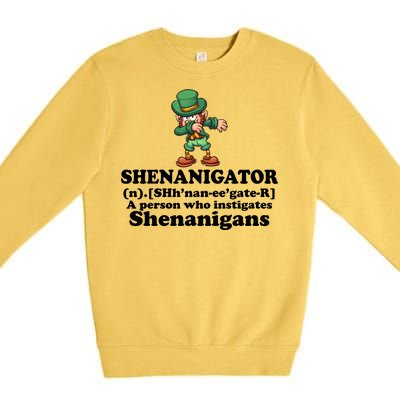 Shenanigator Definition Premium Crewneck Sweatshirt