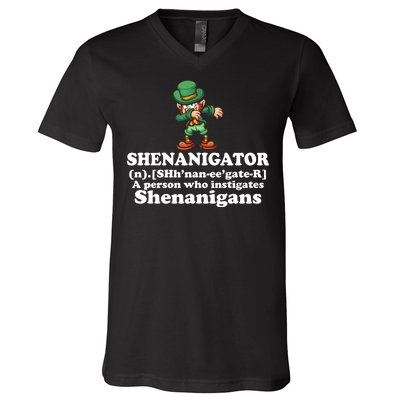 Shenanigator Definition V-Neck T-Shirt