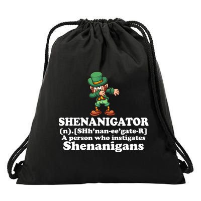 Shenanigator Definition Drawstring Bag